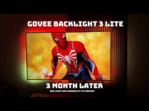 The GOVEE BACKLIGHT 3 LITE | 3 Months Later, No Regrets #tipsandtricks