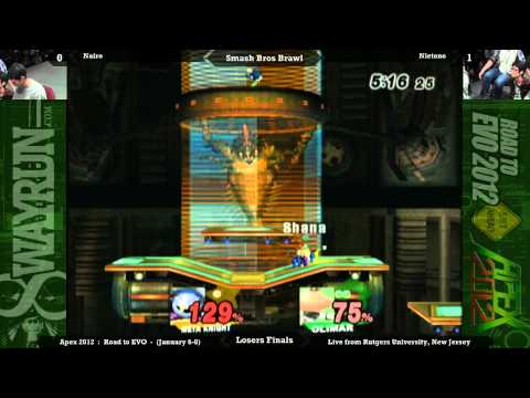Apex 2012 - SSBB LF - Nairo VS Nietono