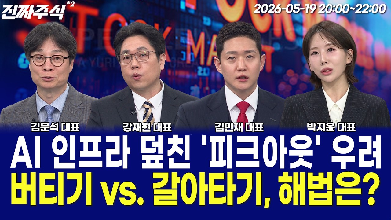 'AI 피크아웃' 우려감, 또 증시 덮쳤다ㅣ금리 부담에 바이오·로봇 제동걸리나 / 정경민/ 김우식 / 김동엽 / 