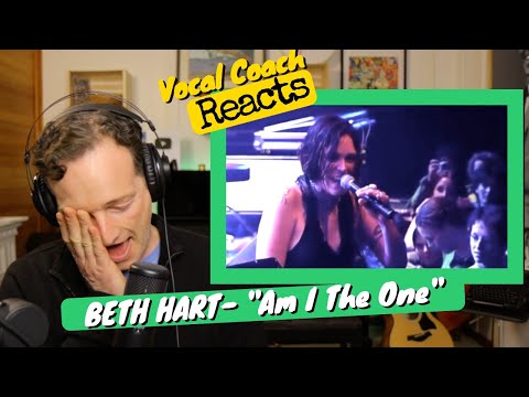 Whoa! Raw and gritty vocals from - BETH HART  "Am I The One" -  Vocal Coach Reaction