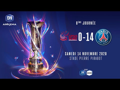 D1 Arkema, J8 : GPSO 92 Issy - Paris Saint-Germain FC (0-14)