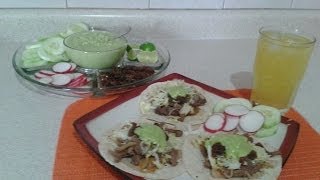 preview picture of video 'tacos de bistec encebollado'