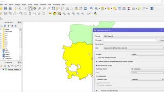 Export Selected Layer of Shapefile from QGIS