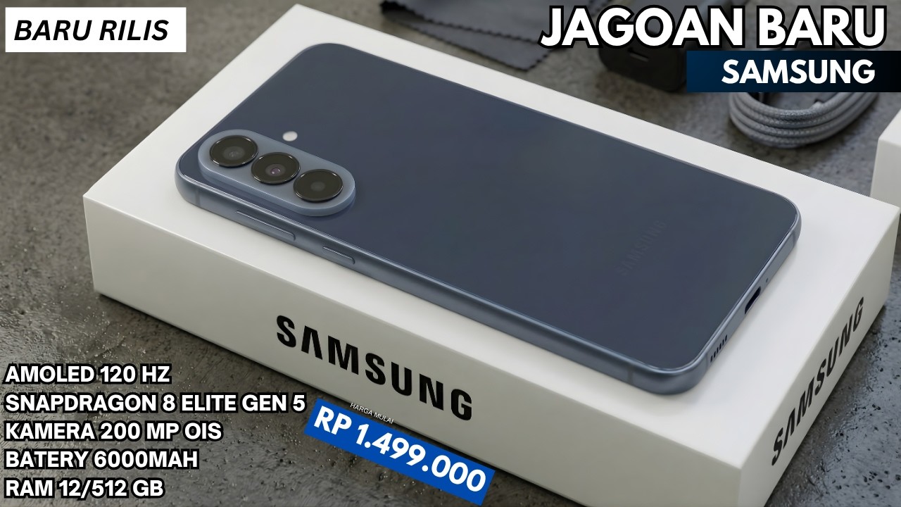 BARU SAJA DIRILIS‼️6000mAh, RAM 12/512 GB - HP SAMSUNG TERBARU APRIL 2026
