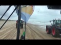 Texelse boeren over strand naar Den Haag