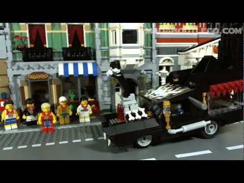 Vidéo LEGO Monster Fighters 9464 : Le corbillard du vampire
