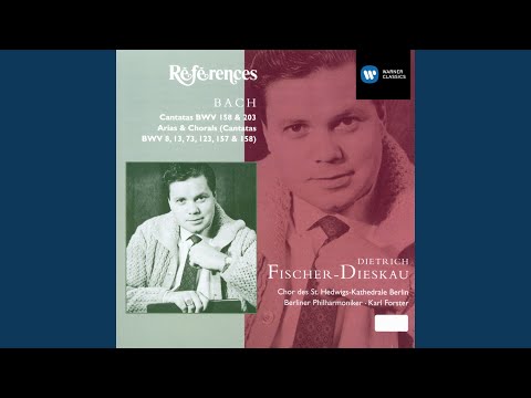 Der Friede sei mit dir, BWV 158: No. 2, Aria und Choral. "Welt, ade, ich bin dein müde"