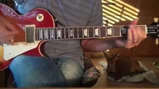Johnny Winter guitar lesson Memory Pain complete
