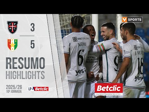 Resumo: Casa Pia  3-5 Estrela Amadora (Liga 25/26 #10)