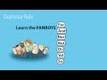 FANBOYS: Coordinating Conjunctions
