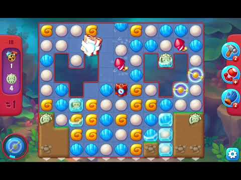 Fishdom Atlantis Cup Stage 18 (v2) (No Boosters, with extra moves) @choraelmin