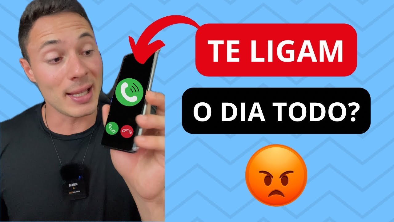COMO BLOQUEAR LIGAÇÕES CHATAS NO CELULAR! (iPhone e Android)