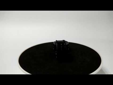 wholesale Black 1.6 Inch Magnetic Acrylic Herb Grinders With Shark Teeth