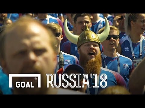 Iceland fans: one heart beats together