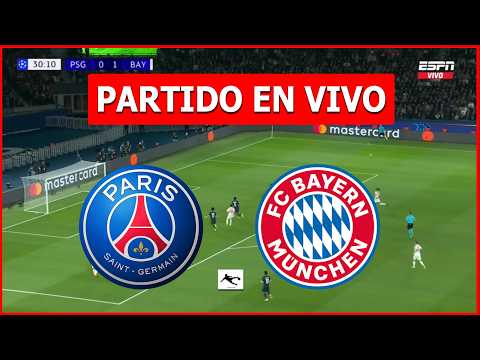 ✅ PSG vs BAYERN MUNICH EN VIVO 🏆 JUEGA LUIS DIAZ SEMIFINAL CHAMPIONS LEAGUE