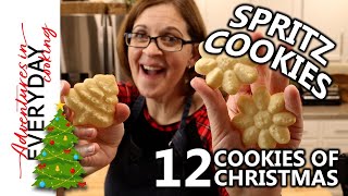 Watch me struggle with Spritz Cookies with the Cookie Press (12 Cookies of Christmas - S1.E2)