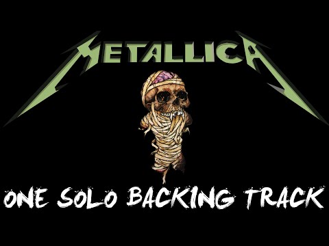 Metallica - One Guitar Solo Backing Track