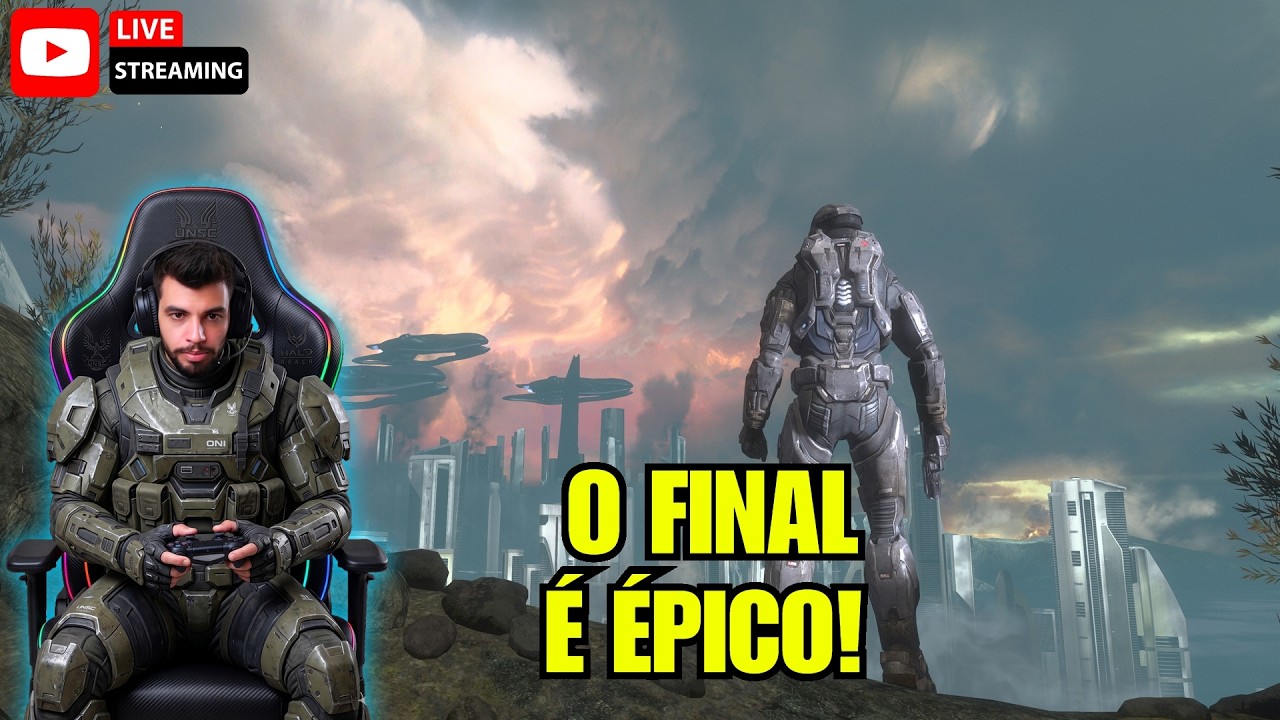 SERÁ QUE EU AGUENTO? 😭 Halo Reach no LENDÁRIO: A Reta Final! (Live Gameplay)