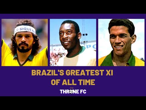 BRAZIL'S GREATEST XI OF ALL TIME! 🔥