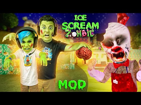 ROD IS A ZOMBIE | ICE SCREAM 4 ZOMBIE MOD