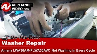 Amana Washer Repair - Not Turning On - Timer