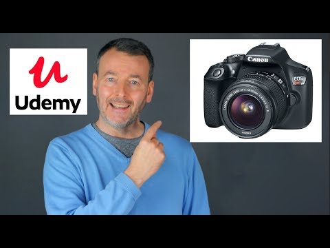 Udemy Canon 1300D Rebel T6 DSLR Tutorial course | Master your Canon #1300D #T6 camera - youtube