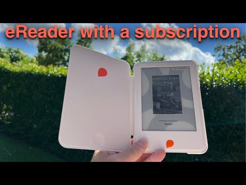 Unboxing and First Start of the Storytel Reader - an eReader with a subscription