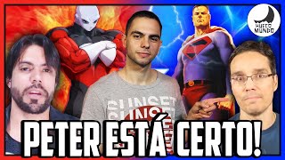 VÍDEO RESPOSTA AO OLIVER! (Jiren vs Superman R.A - o peter &quot;ei nerd&quot; ERROU FEIO!!) | Hueco Mundo