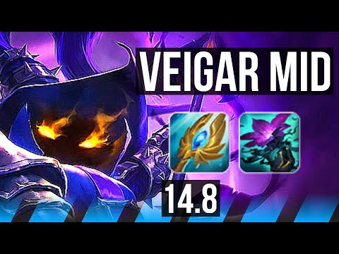 VEIGAR vs AURELION SOL (MID) | Comeback, Legendary | NA Master | 14.8
