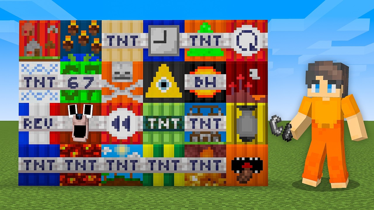 Exploding EVERY Minecraft TNT EVER…