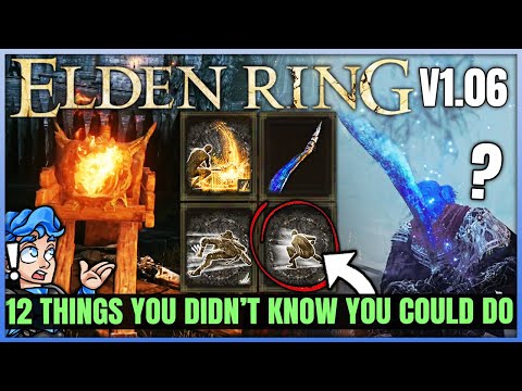 12 New Secrets You Didn't Know About in Elden Ring - New Ash of War & Hidden Area - Tips & More!