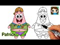 How to Draw Young Patrick Star | SpongeBob SquarePants
