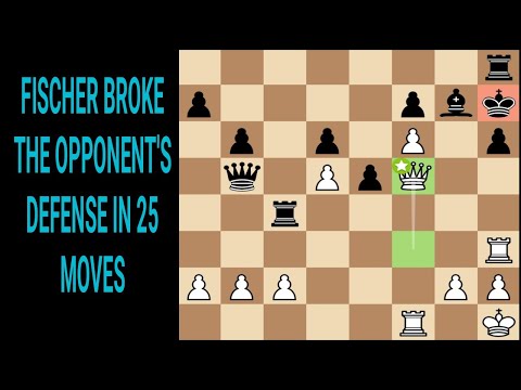 Robert james fischer vs Josef kupper 1959 - Zurich Chess Event. Zurich, Switzerland