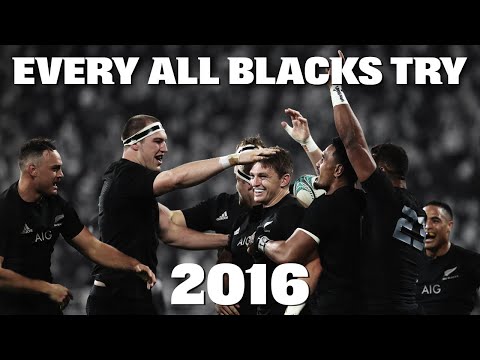 Every All Blacks try in 2016