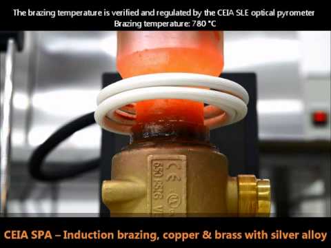 INDUCTION BRAZING WITH SILVER HALLOY