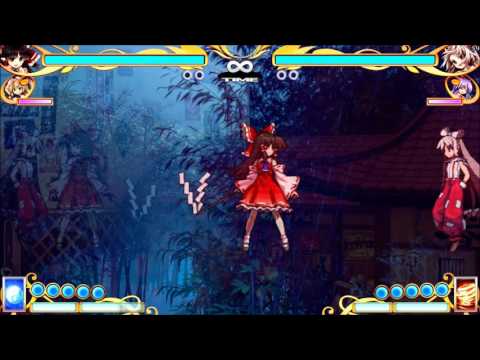 Touhou Hyouibana (15.5 AoCF) Demo V0.01: Reimu Optimized and Universal Combo Routes