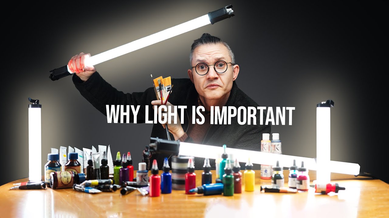 What is The Best light for Painting? Redgrass Solo tested