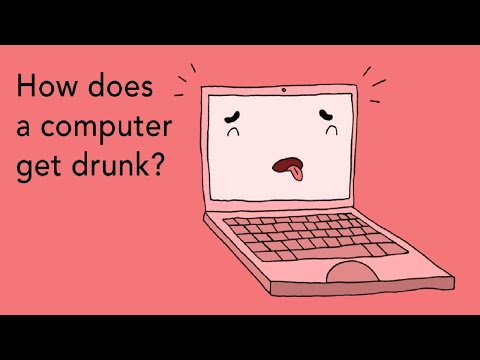 YouTube video about: How does a computer get drunk?