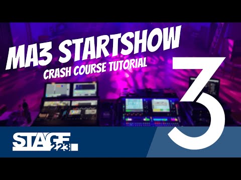 grandMA3 onPC Tutorial #15 | MA Startshow | Crash Course für Anfänger in 60min