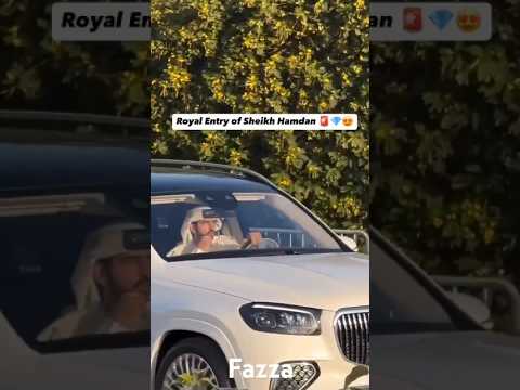 Fazza's entry🤍Sheikh Hamdan Bin Mohammed Bin Rashid Al Maktoum🤍Crown Prince of Dubai🤴🏻🇦🇪💙