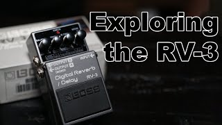 Video thumbnail for Boss RV-3 Digital Reverb / Delay - Mode 7 is a Place on Earth by Stompbox Breakdown