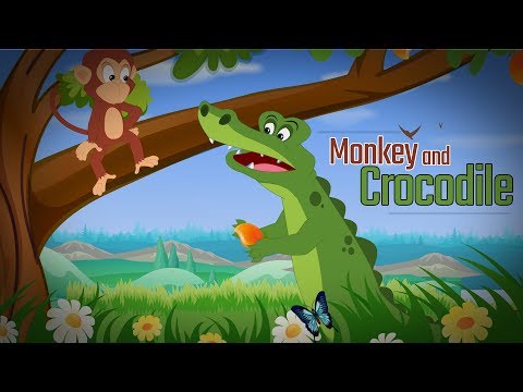 Monkey And The Crocodile | Bedtime Stories for Kids by Turtle