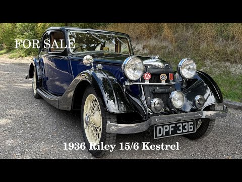 1936 Riley 15/6 Kestrel offered for sale with Robin Lawton Vintage & Classic Cars