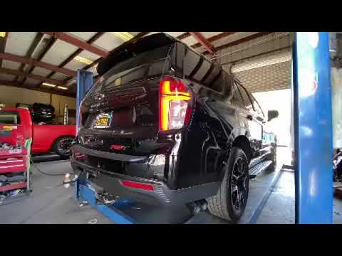 2021 Tahoe RST 5.3 Borla S Type muffler
