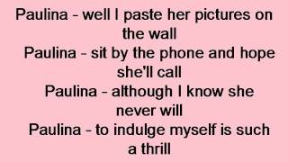 No Doubt - Paulina Lyrics