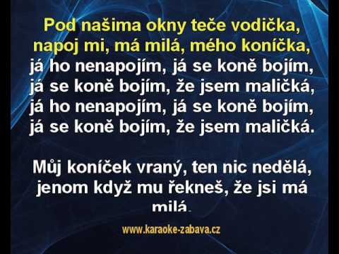 Pod našima okny - směs polek - Veselka Karaoke tip
