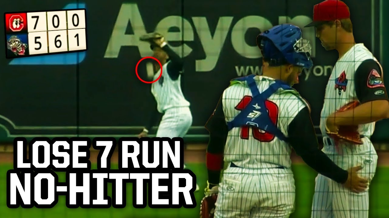 Team threw a no-hitter and lost 7-5, a breakdown