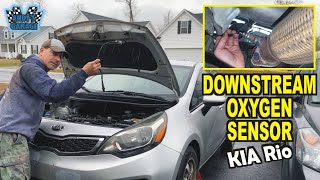 How To Replace Downstream Oxygen Sensor - KIA Rio (Andy’s Garage: Episode - 448)