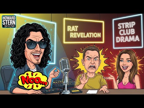 The Rat Revelation & The Strip Club Drama | The Howard Stern Show