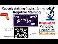 Capsule Staining || India ink method || Part -5